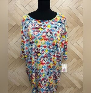 LuLaRoe Irma Women's Tunic Bright Size Medium NEW